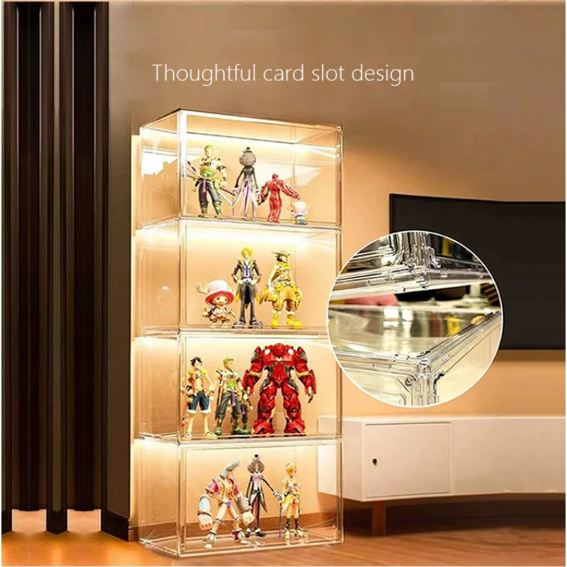 مخصص. ألعاب مستطيلة عالية أرقام خزانة عرض زجاجية خزانة عرض نموذج خزانة عرض #4