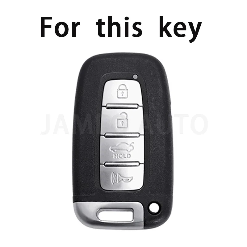 4 Buttons Car Key Case Cover Shell Fob For Kia Hyundai EQUUS Optima K5 Forte Opirus Rohens Ix35 SOUL SORENTO MOHAVE Borrego