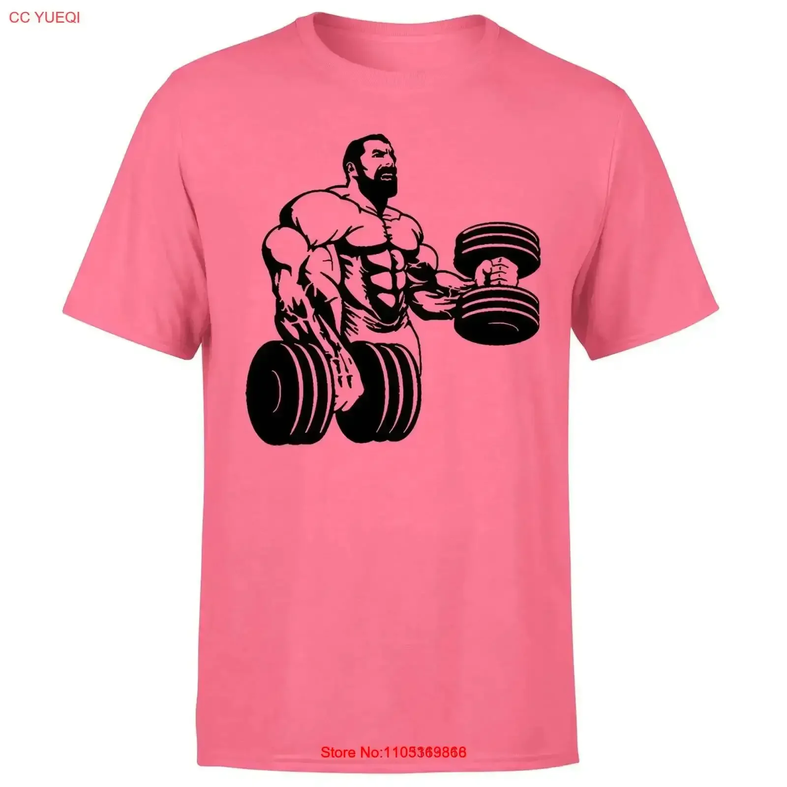 Bicep Curls Silueta camiseta para hombre pesas de Fitness ejercicio culturismo vintage lavado ligeramente estirado elegante vintage