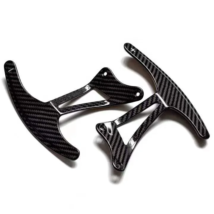 Grantismo black carbon fiber interior steering wheel alternates with exterior  moving device for supplemental extension