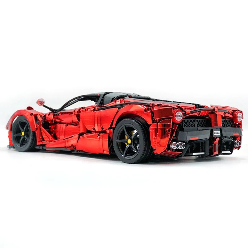 1:8 CADA 61505 Rosso Tecnico Super Sprots Auto Hypercar Modello Building Blocks Mattoni FAI DA TE Puzzle Giocattoli di Montaggio Regali Di Natale Ragazzi