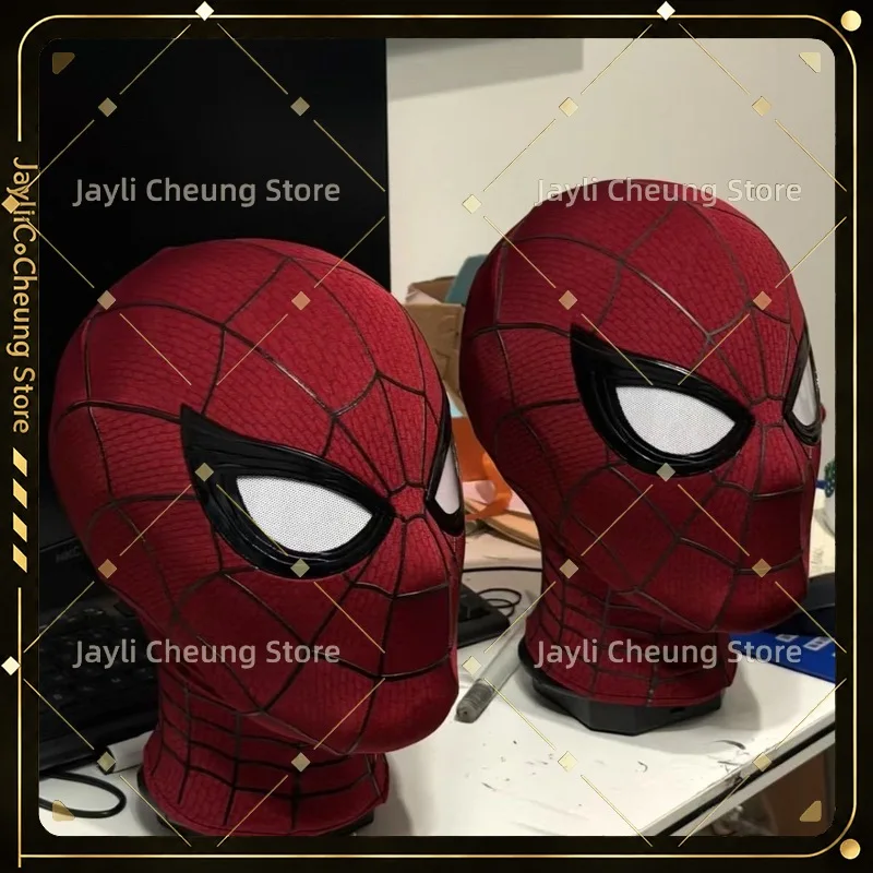 Spider‑Man Brand New Day Adult Cosplay Mask Magnetic Back Cover 3D Webbing Strips Superhero Cosplay Headgear Prop New Arrival