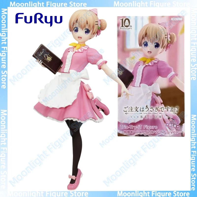 

В наличии Furyu Trio-Try-iT — заказ Кролик Hoto Kokoa настольная милая кукла аниме фигурка игрушка подарочная модель коллекция