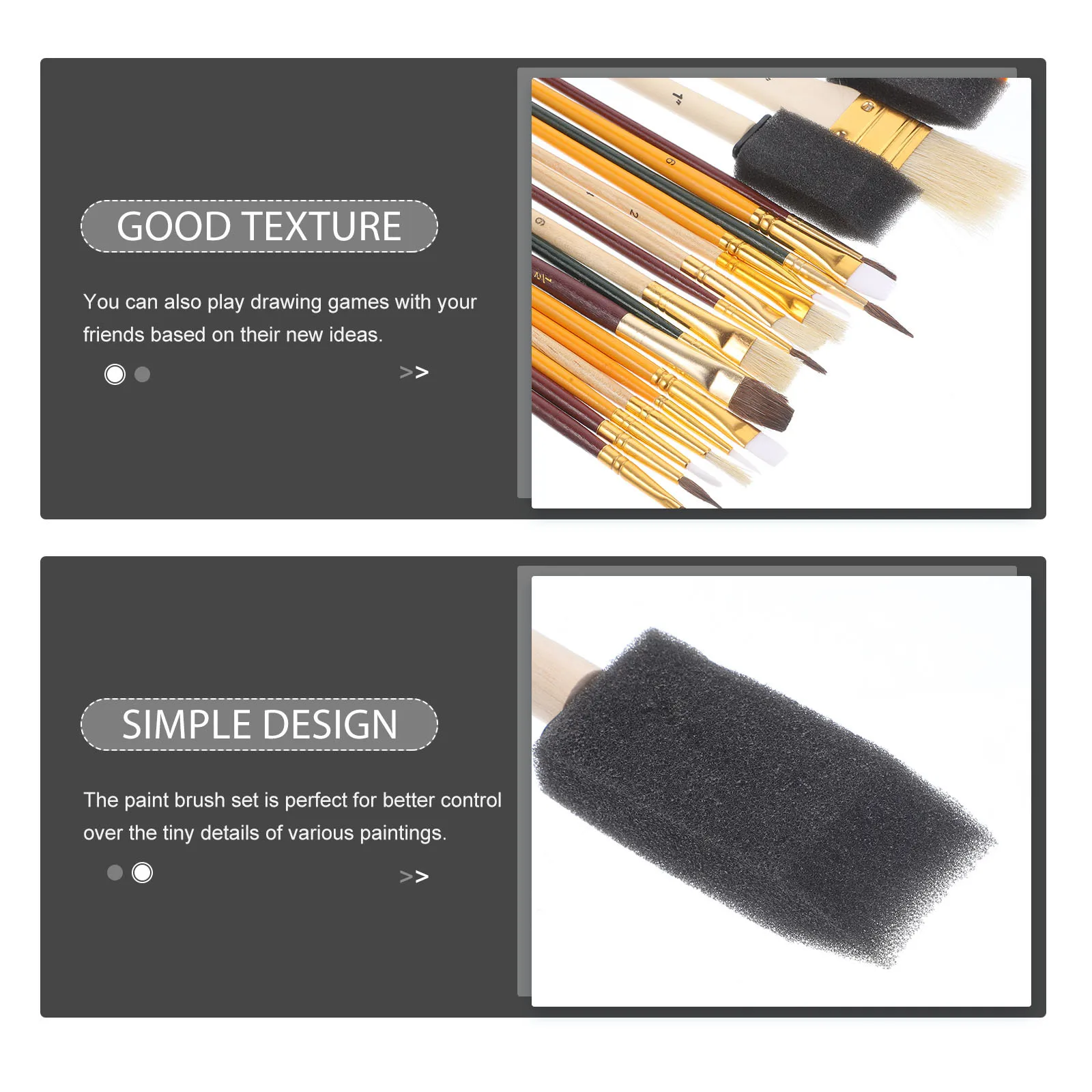 

25Pcs Professional Artist Paint Brush Set Portable Multi-Function Watercolor Oil Painting Brushes Ergonomic Daily Painting