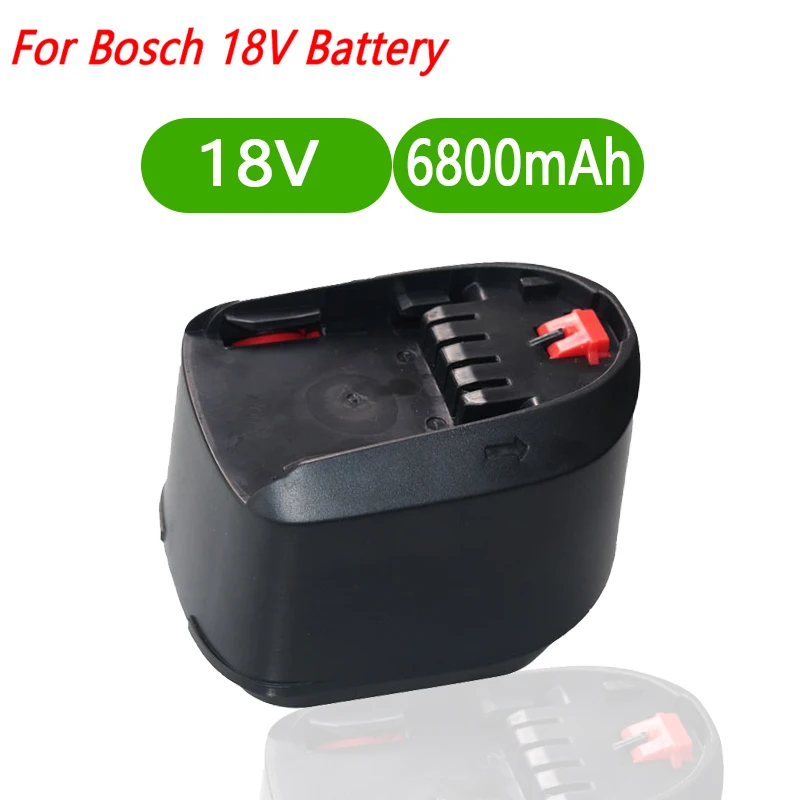 

18V 6800mAh Li-ion Battery For Bosch Home (Only For Type C) PBA PSB PSR PST AL1830CV AL1810CV AL1815CV