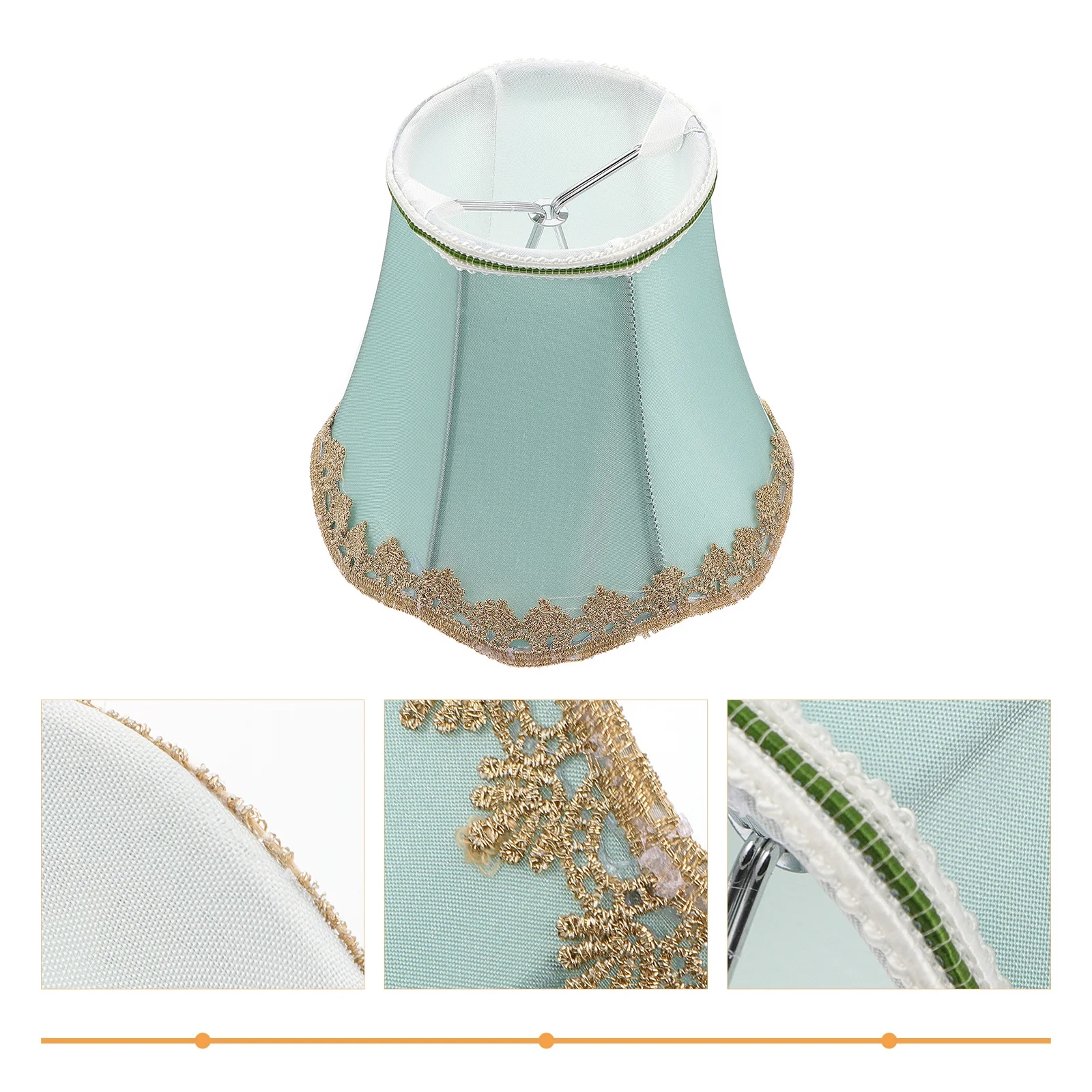 

1pc Cloth Lampshade For Pendant Lamp Table Lamp Bedroom Living Room Replacement Cover Soft Lighting Home Hotel Use