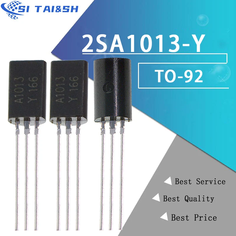 50PCS 2SC2655-Y C2655 2SA1013-Y A1013 2SC2383-Y C2383 TO-92L