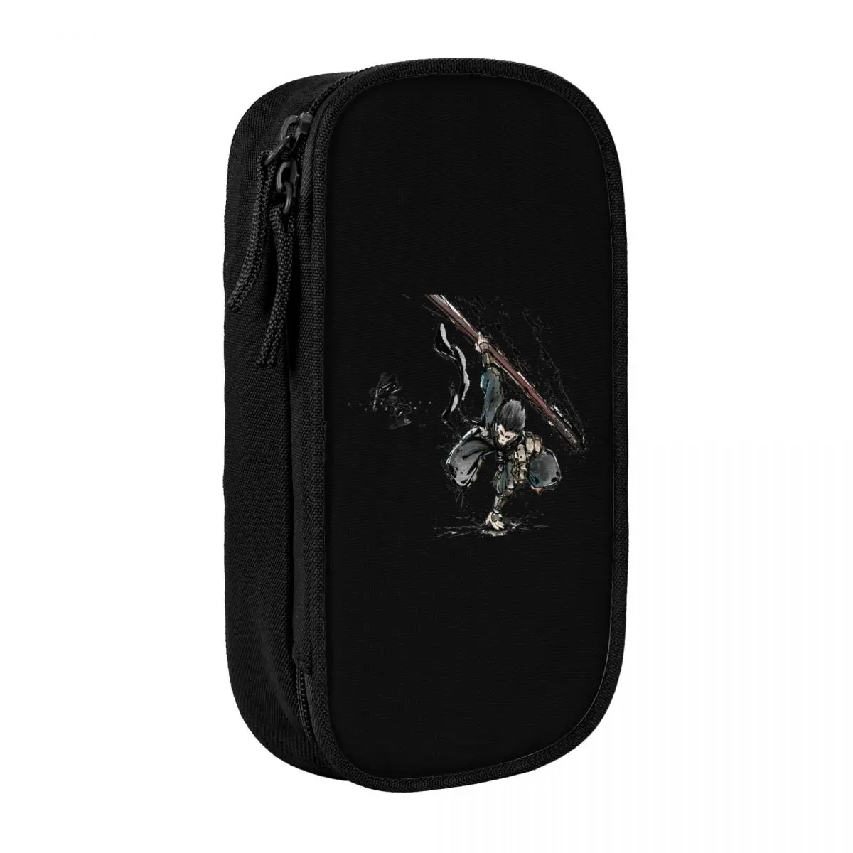 Black Myth Wukong Game 2024 (2) Pencil Case School Pencil Cases Zipper Boy Girl Vintage Big Pencil Box Stationery Organizer