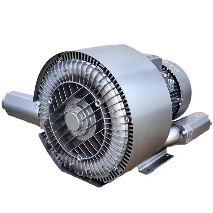 Double Impeller High Pressure Fan 2RB-720-7HH57 7.5KW Aerator Vacuum Adsorption Sewage Treatment