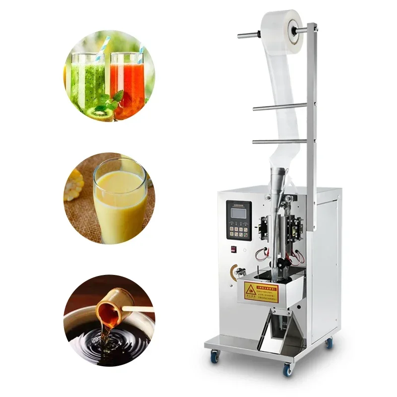 Automatic Plastic Small Packing Machine Cream Filling Sachet Sealing Liquid Packing Machine