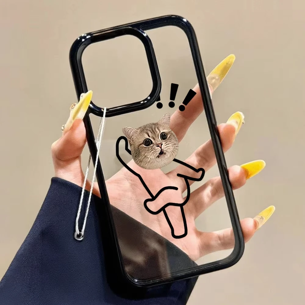 جميل الكرتون الحيوانات نمط جراب هاتف آيفون 17 الهواء 16 برو ماكس 15 14 زائد 13 12 11 برو للصدمات سيليكون الغطاء الخلفي