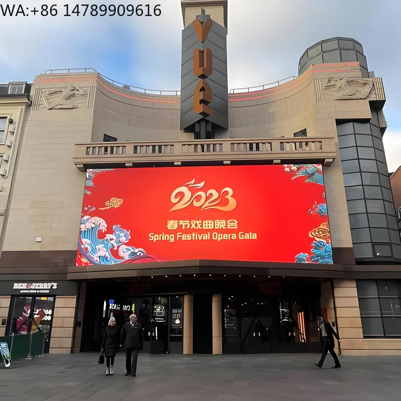 Waterproof Custom LED Displays Outdoor Screen Video Wall Panel Waterproof HD Full Color Advertising Outdoor DisplayChip On Board