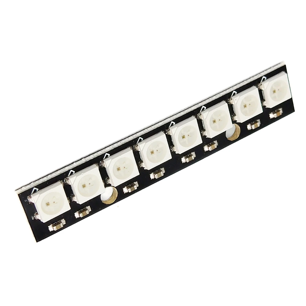 10 PCS 8 Bits WS2812 5050 RGB LED Placa de Desenvolvimento Colorida Integrada