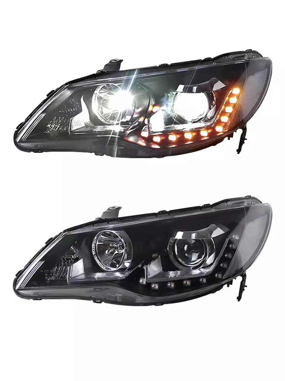 

For 12-15 Honda CIIMO Headlight Assembly Japanese version front lamp DRL daytime running light