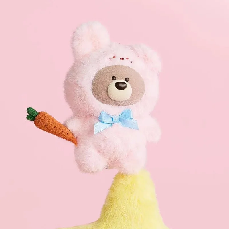 

2025 New Genuine Gift Bear And Friends Animal Cross-Dress Series Blind Box Mini Kawaii Dolls Pendant Trendy Toys Decoration Gift