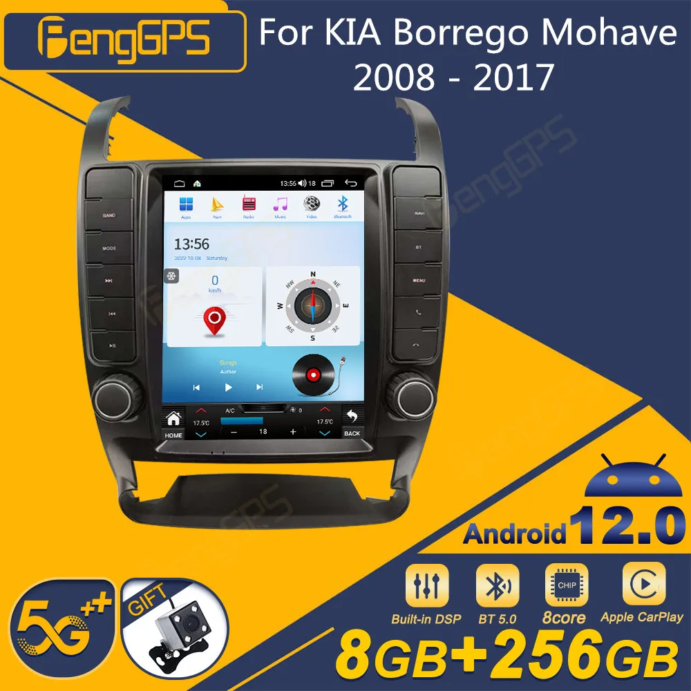 Android 12 For Kia Borrego Mohave 2008 - 2017 Android Car Radio Screen 2din Stereo Receiver Autoradio Multimedia Player