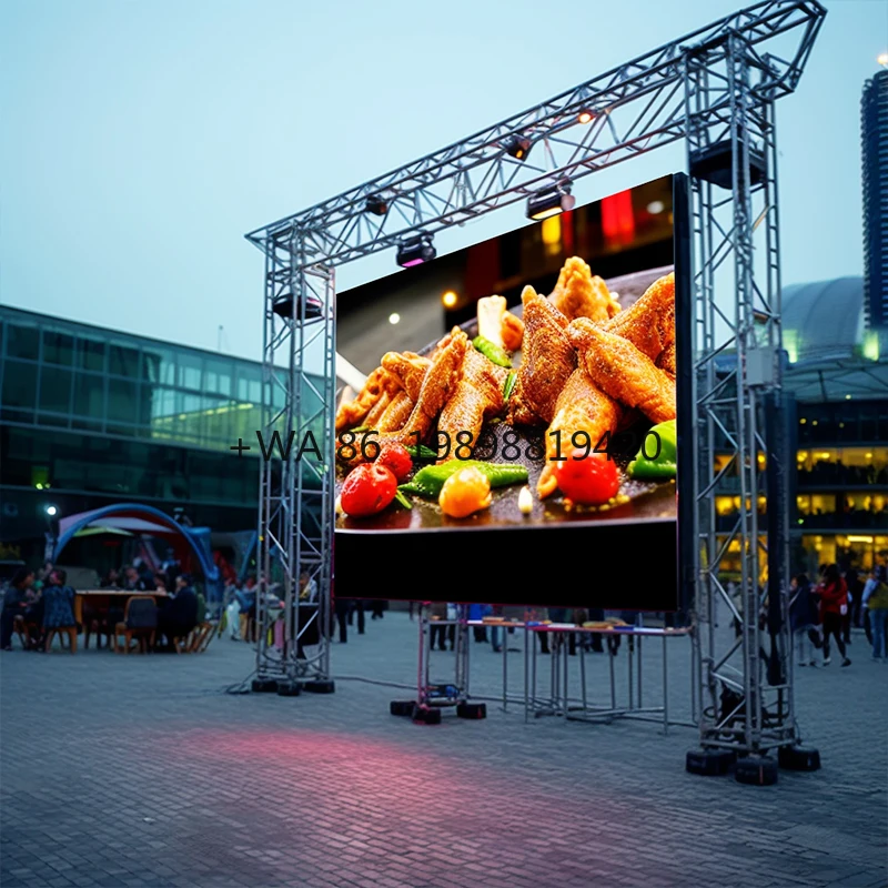

Customizable Rental P2.97 Outdoor Billboard LED Video Wall 500*500mm 500*1000mm Screen for Shopping Mall Advertising Screen Outd