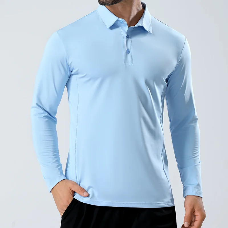 

Stretch Quick-drying Fitness Suit Men Casual Long-sleeved T-shirt Men Running Top