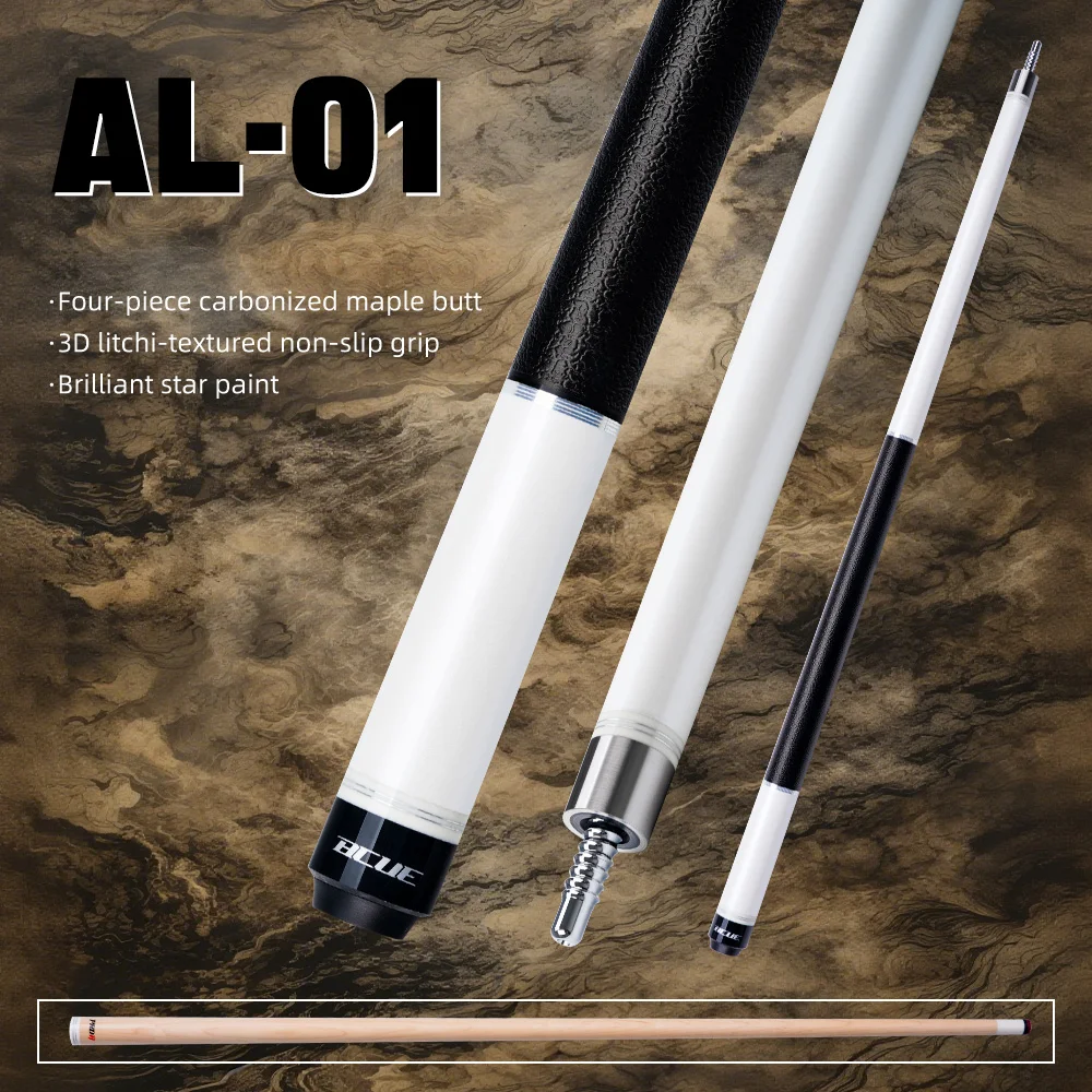 

Бильярдный кий BCUE с наконечником 12,5 мм, 58-дюймовый жесткий кленовый стержень для профессионального бильярдного кия