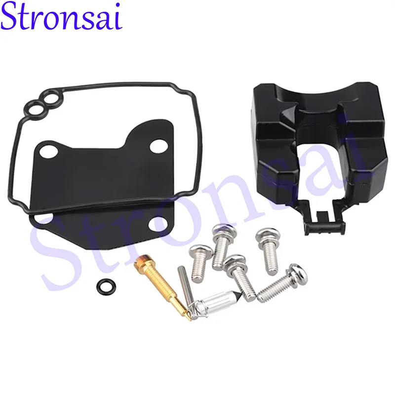 

63V-W0093 Ремкомплект карбюратора 63V-W0093-00 63V-W0093-00-00 для подвесного 2-тактного двигателя Yamaha 9,9 л.с. 15 л.с. 6B4-14301-2 63V-14301