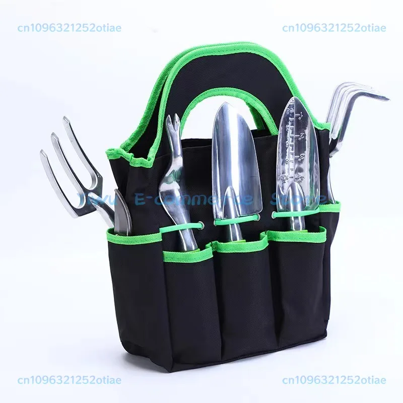 

Garden shovel aluminum alloy tool 8-piece set, garden garden shovel rake