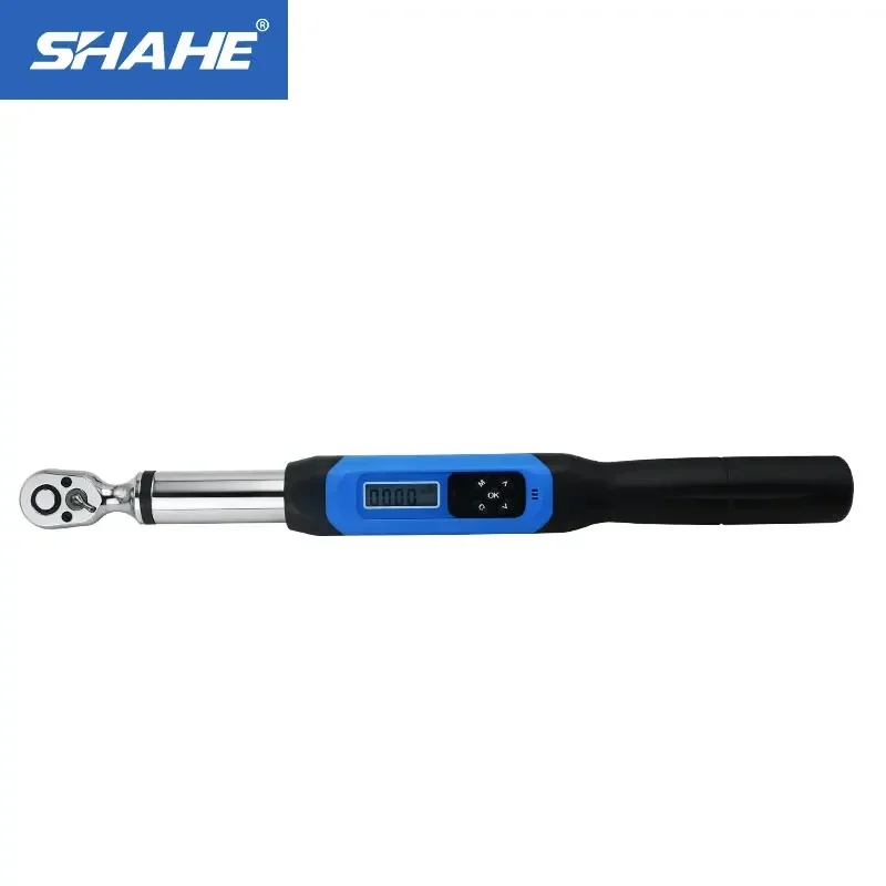 SHAHE Torque Wrench 1/4'' 3/8'' Adjustable Professional Electronic Torque Wrench