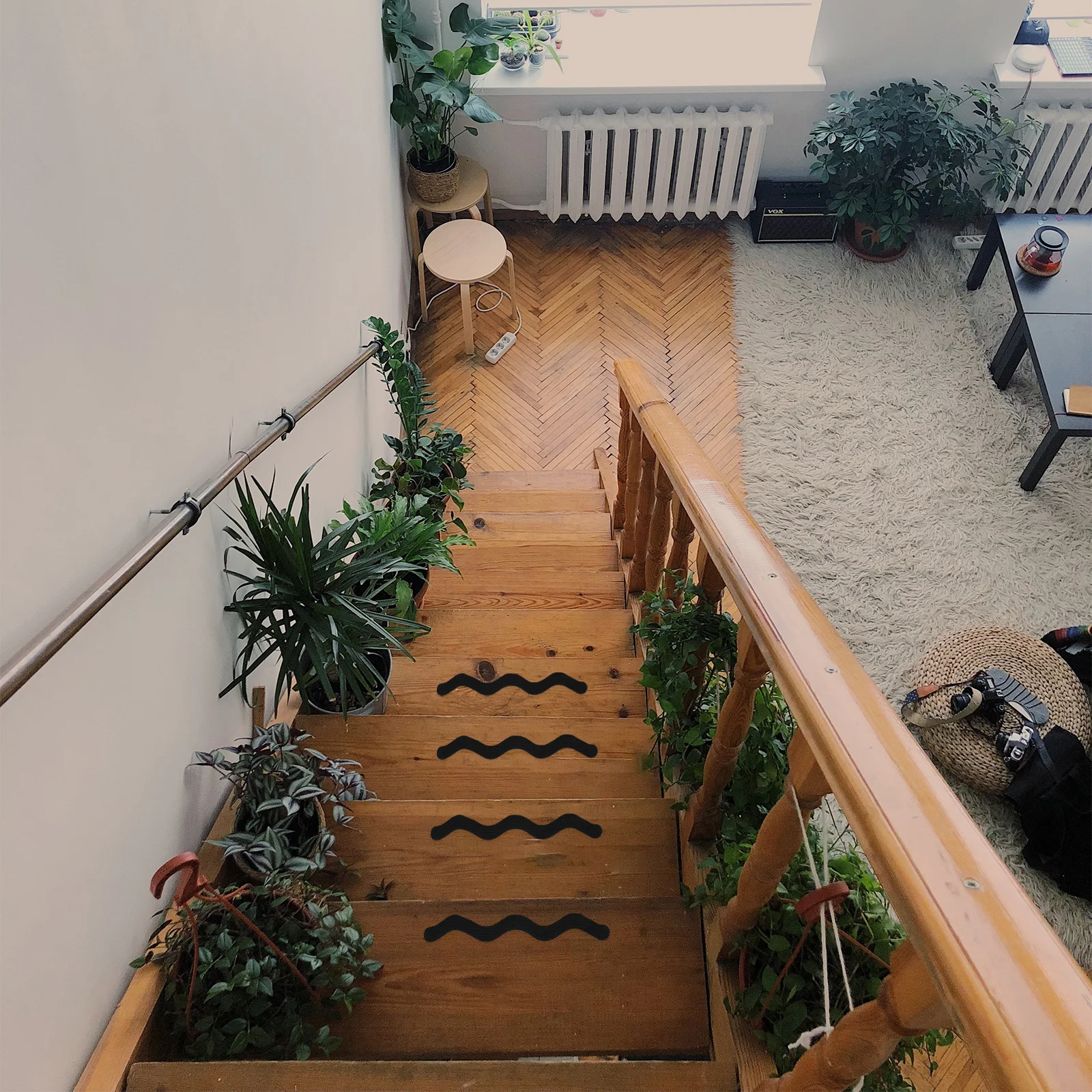24 Stuks Anti-Glijden Stickers Antislip Badkamer Vloer Tape Strips Bad Zwembad Trap Veiligheid Voorkomen slips Badkamer Vloer Tape