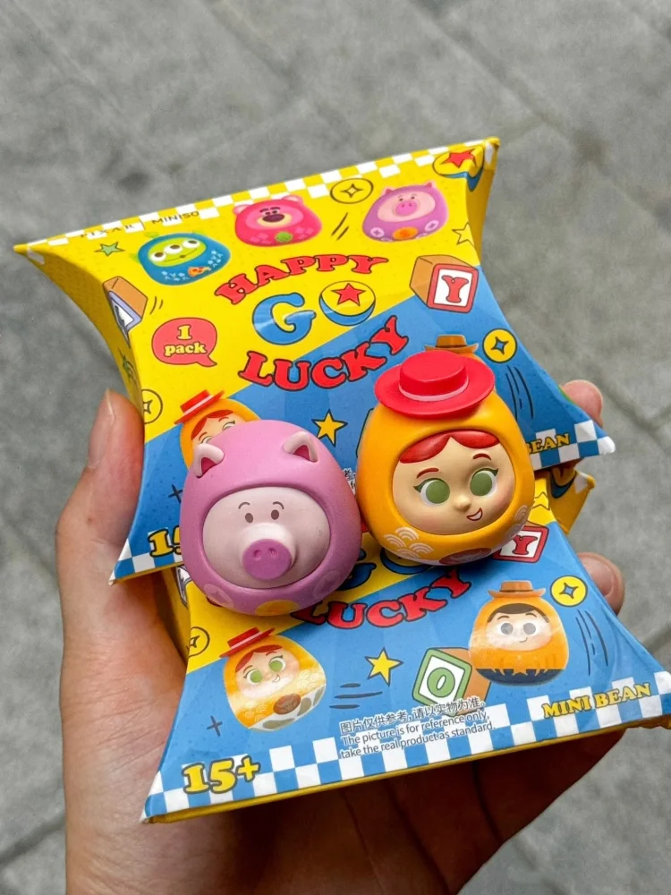 

Оригинальная игрушка-стакан Pixar Daruma, слепая коробка, мини-боб, украшение для рабочего стола, милая инопланетянин Вуди, модная игрушка, коллекционная слепая сумка, игрушки