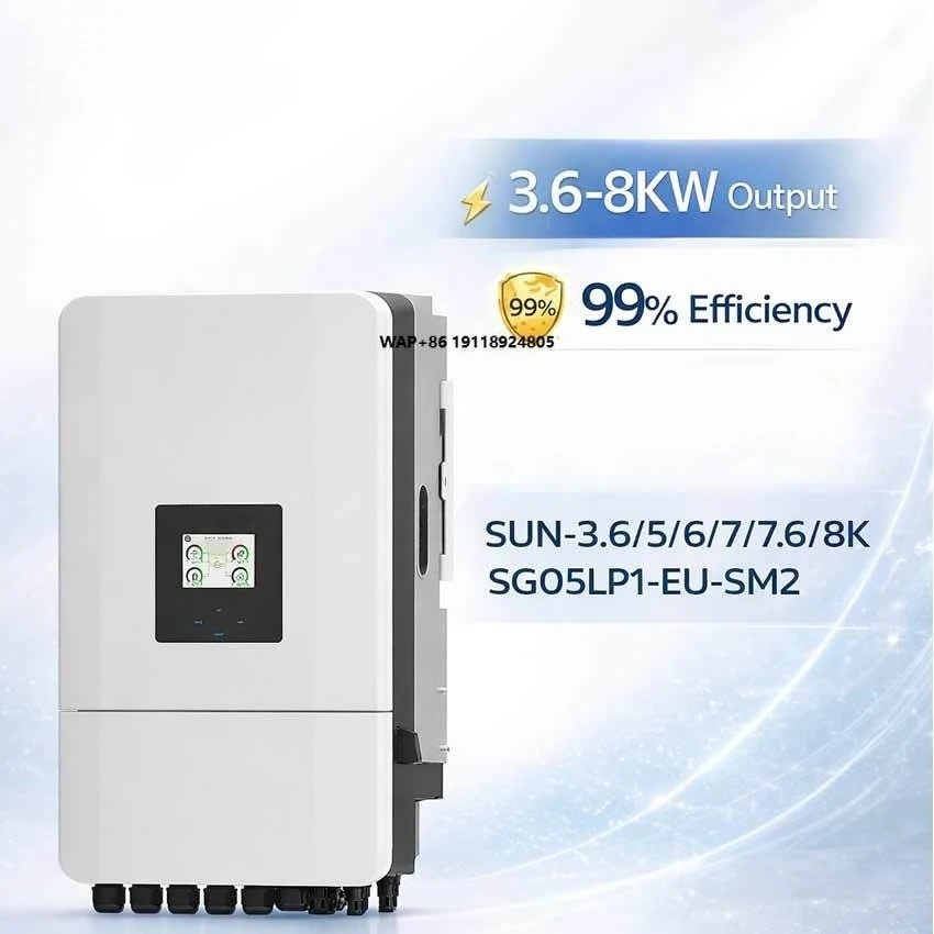 

SUN-6K-SG03LP1-EU Ready to Ship Low Price Hybrid Solar Power Inverter for Iraq Market