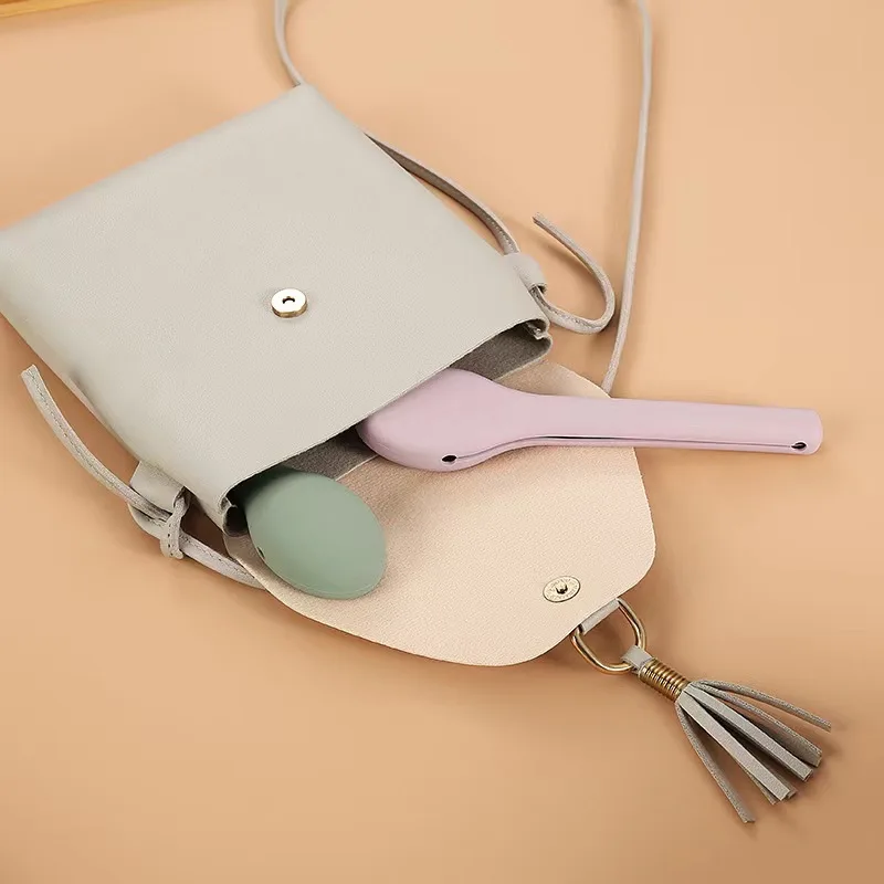 3-Piece Portable Flatware Pocket Utensils Set  Fork Spoon Knife Set with Case for Lunch Travel Camping School Work Picnics view 5