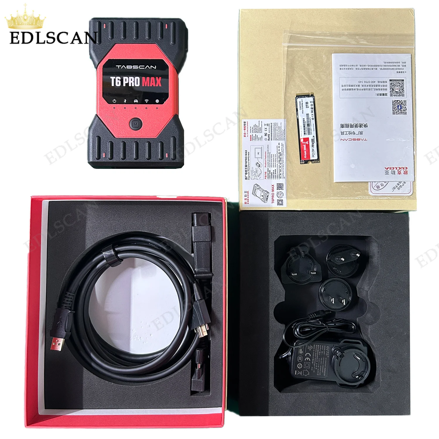 

Для Tabscan T6PRO MAX 13in1 Поддержка CANFD DolP Wi-Fi Дистанционное картографирование Заменяет MB C6 Vocom VCM2 Tech2 OTC HDS SGMW PIWIS3 SAIC