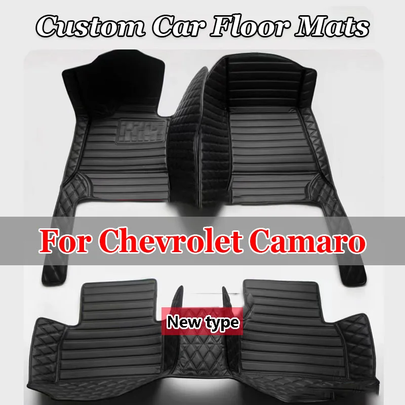 

Пользовательские 3D автомобильные коврики с полным покрытием для Chevrolet Camaro 2016-2022 Captiva 2012-2017 Spark 2004-2012, аксессуары для интерьера