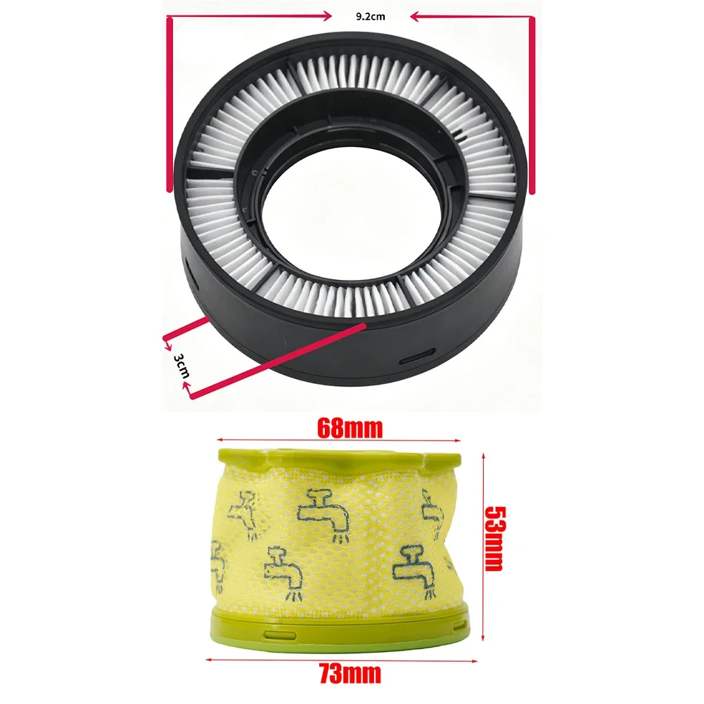 

2pcs Washable Exhaust Post Filter For LG A9Air/A5/LG CordZeroTM A9LSlim HEPA Replacement Part Home Clean Tools