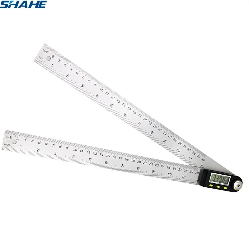 

Protractor Stainless Steel Digital Protractor SHAHE 360 Degree Goniometer Angle Finder Meter Digital Angle Ruler Goniometer
