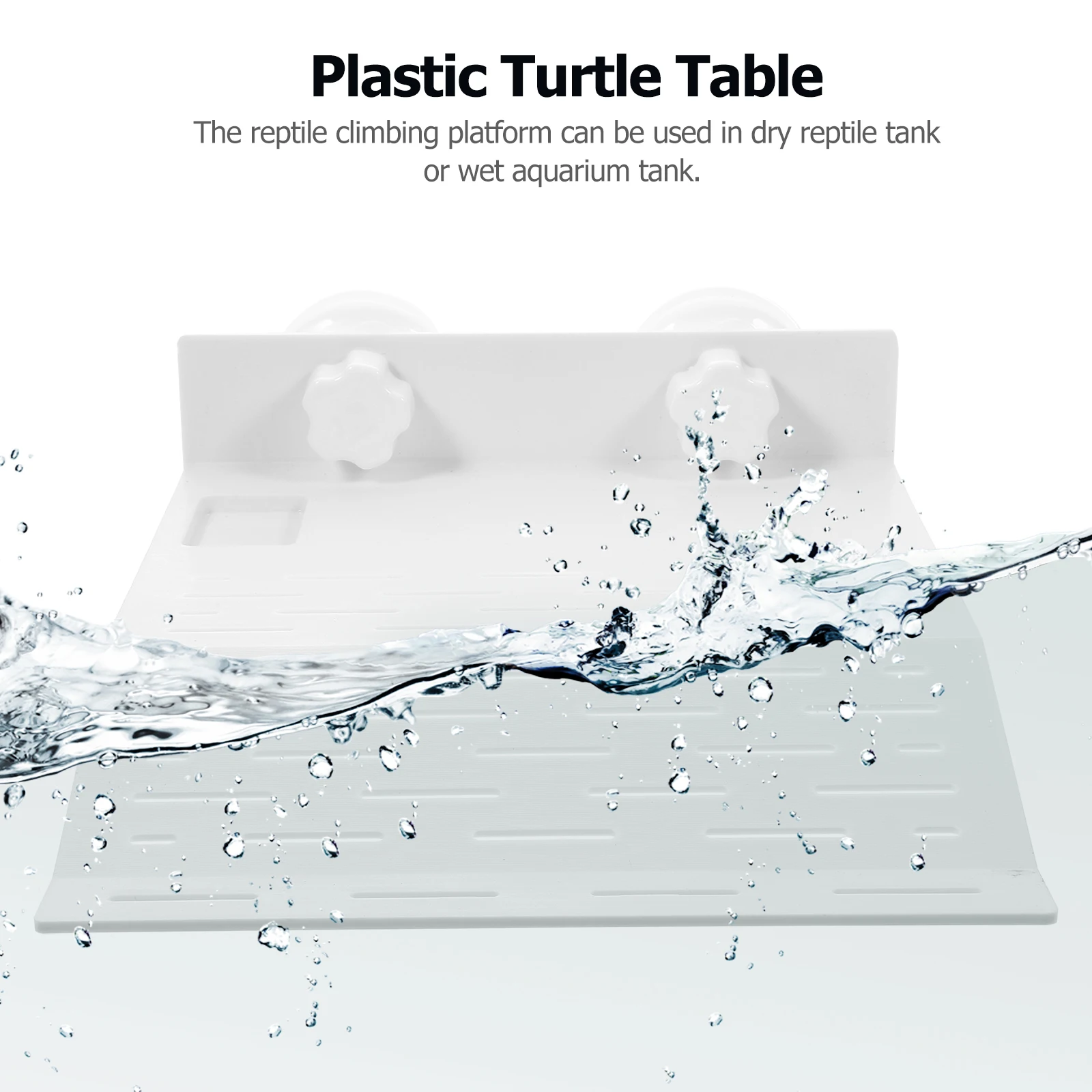 

Climbing Platform L Turtle Resting Sunbathing Stand Durable Easy Clean Reptile Habitat Decor Tank Accessory Turtle Platform