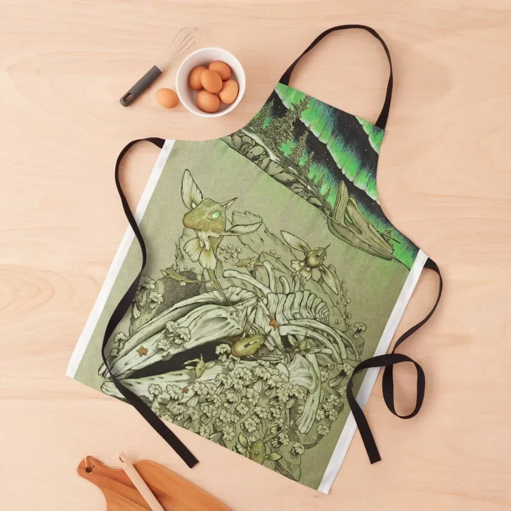 

kayaker, and Spotted Ratfish, Travis Hinshaw Apron For Women beauty master for women with pocket Manicurists Apron