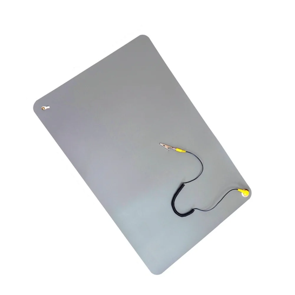 Antistatic Work Pad With Detachable Grounding Wire, Flexible Anti‑static Mat, Practical Work Cushion For Electronic Circuit