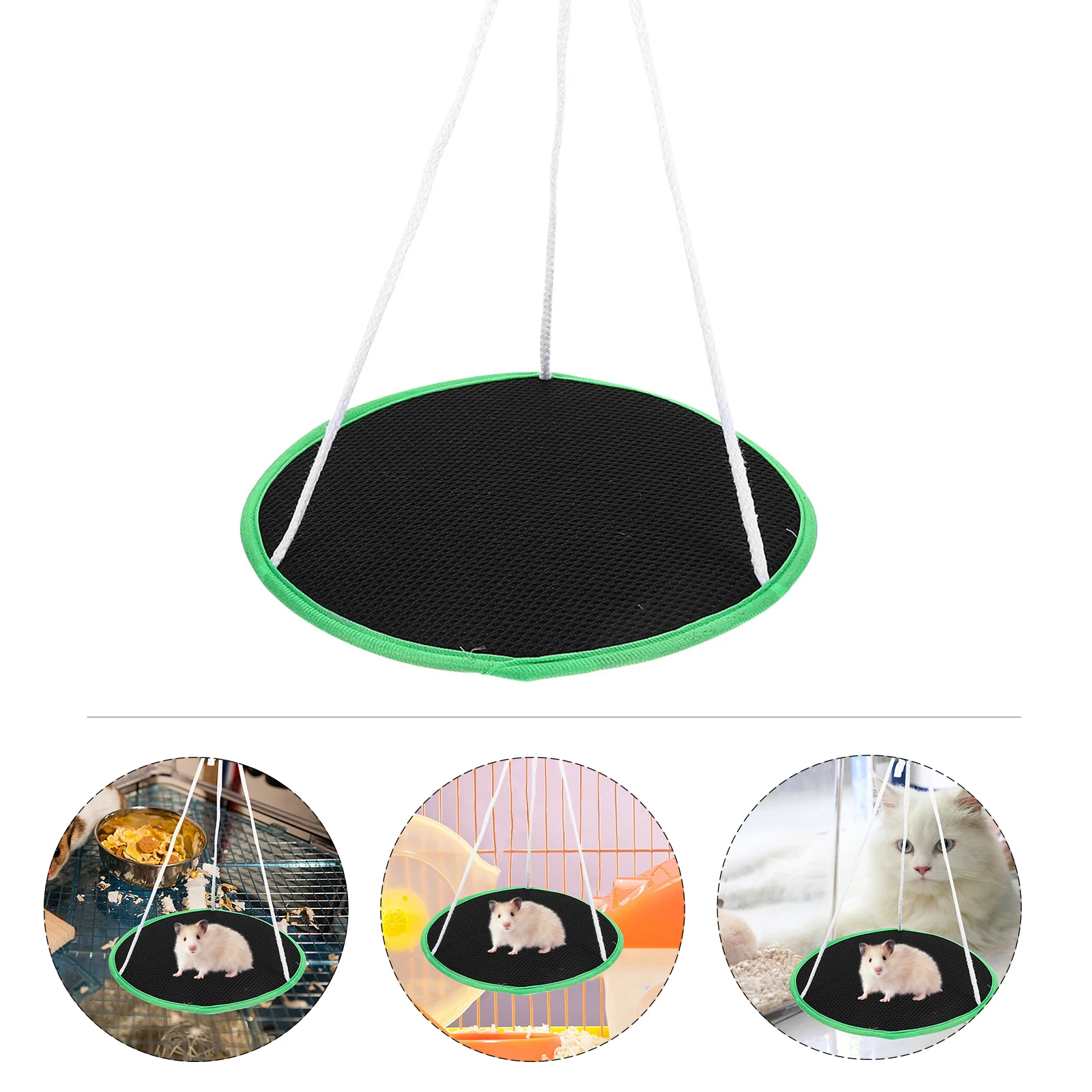 

Durable Mesh Reptile Hammock For Small Animal Cage Accessories Sturdy Hanging Hamster Bearded Dragon Hideout Lizard Snake Swing