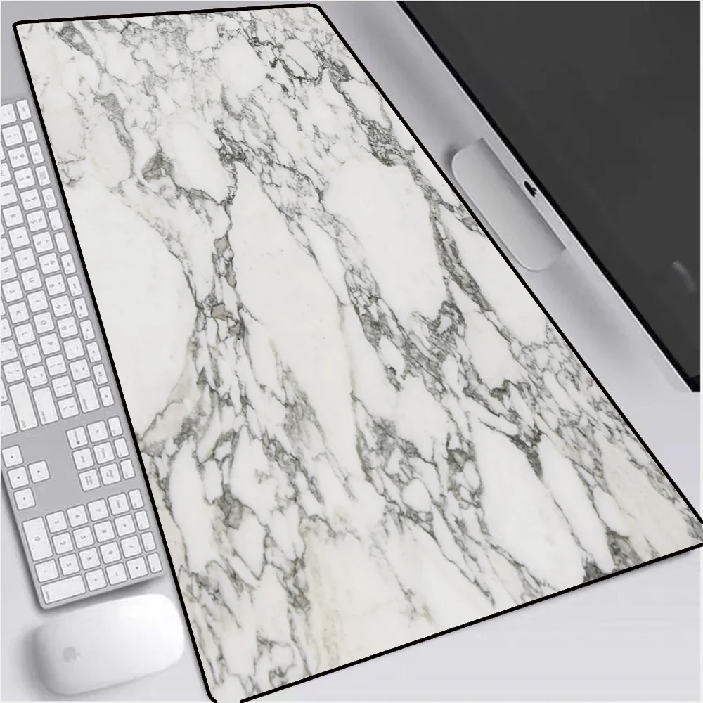 

Large Mouse Pad RGB 90x40 Mousepad Marble Texture PC Game Console LED Computer Pad Table Mat Carpet Keyboard Pad Table Cushion