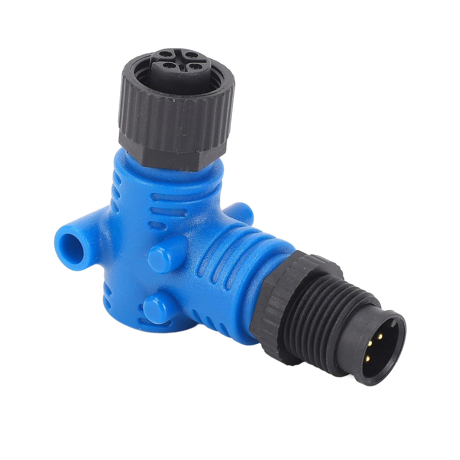 for NMEA2000 90° Connector M12 5 Pin IP67 Water Resistant 90 Degree Elbow Connector for Lowrance Networks