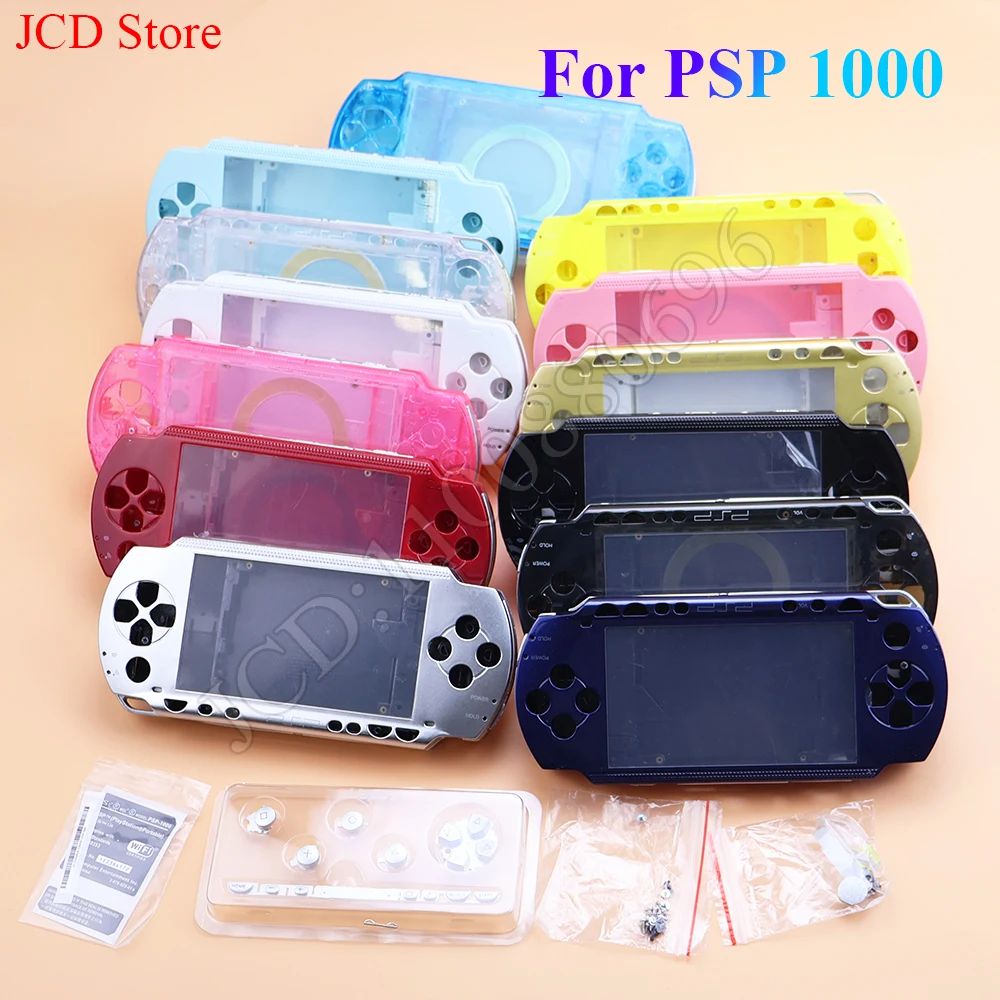 

Full Housing Case Cover Faceplate for PSP1000 Replacement Plastic Shell kit with Buttons set for PSP 1000 Replace Repair Parts