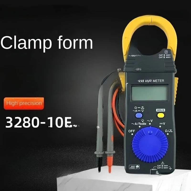 Clamp Meter 3280-10F 1000A L9208 Test Line High Quality AC DC Digital Clamp Meter