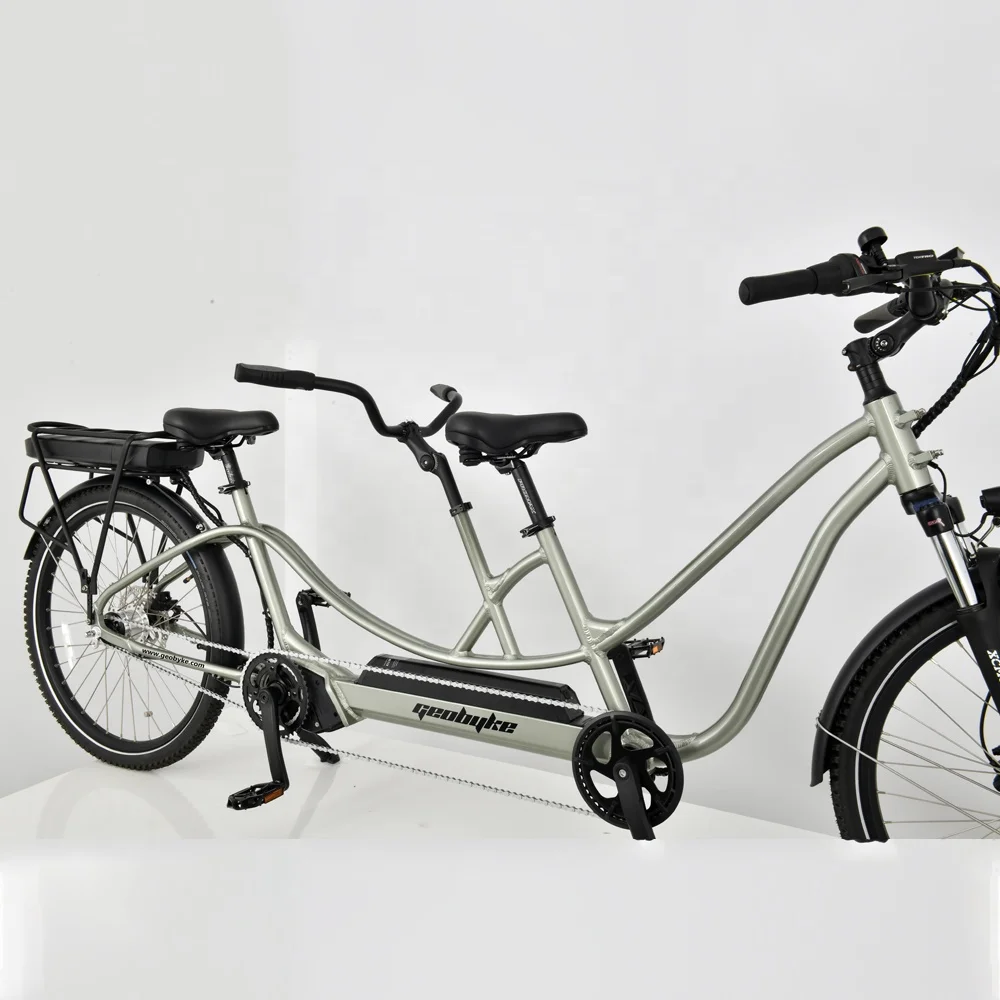 Fashion Designed 26inch Tour Bike 2 Persons Riding Electric Bicycle Tandem Bike