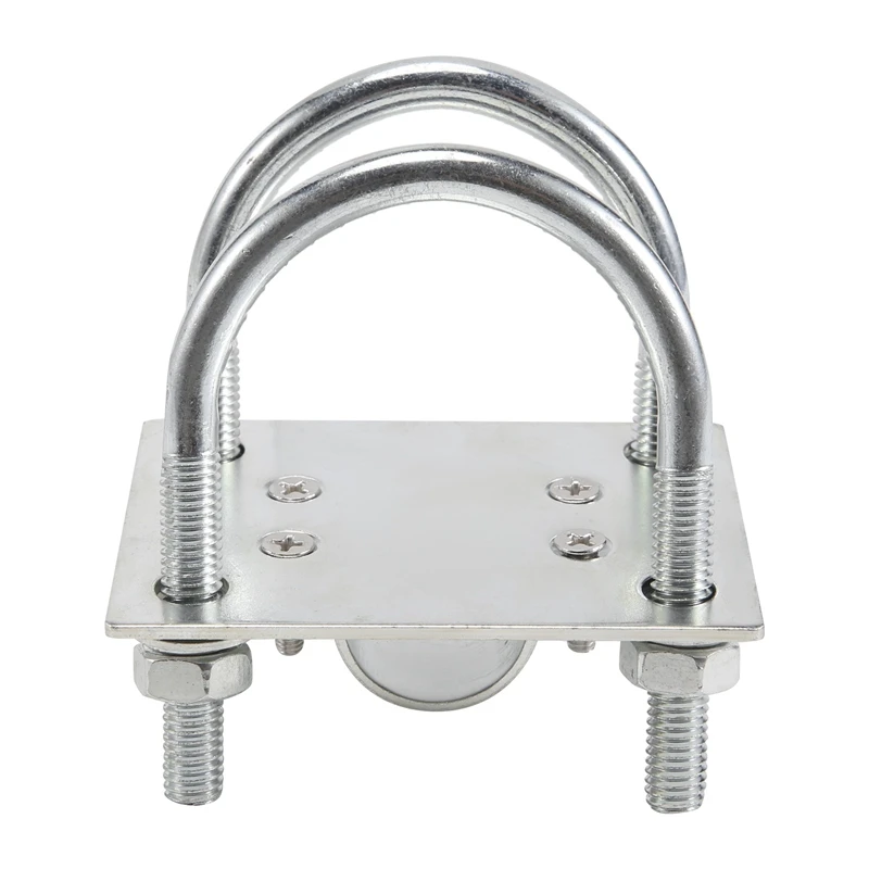 

Antenna Mast Clamp Bracket with U-Bolts Anti-Rust Clamp Panel Pipe Mounting Hardware for Outdoor LoRa Antenna Helium