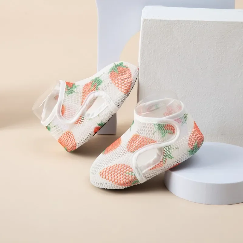 أحذية مشي صيفية للأطفال أحذية أرضية للأطفال والبنات والأولاد أحذية غير قابلة للانزلاق نعل داخلي ناعم للأطفال الصغار مشاية أولى شبكية #5