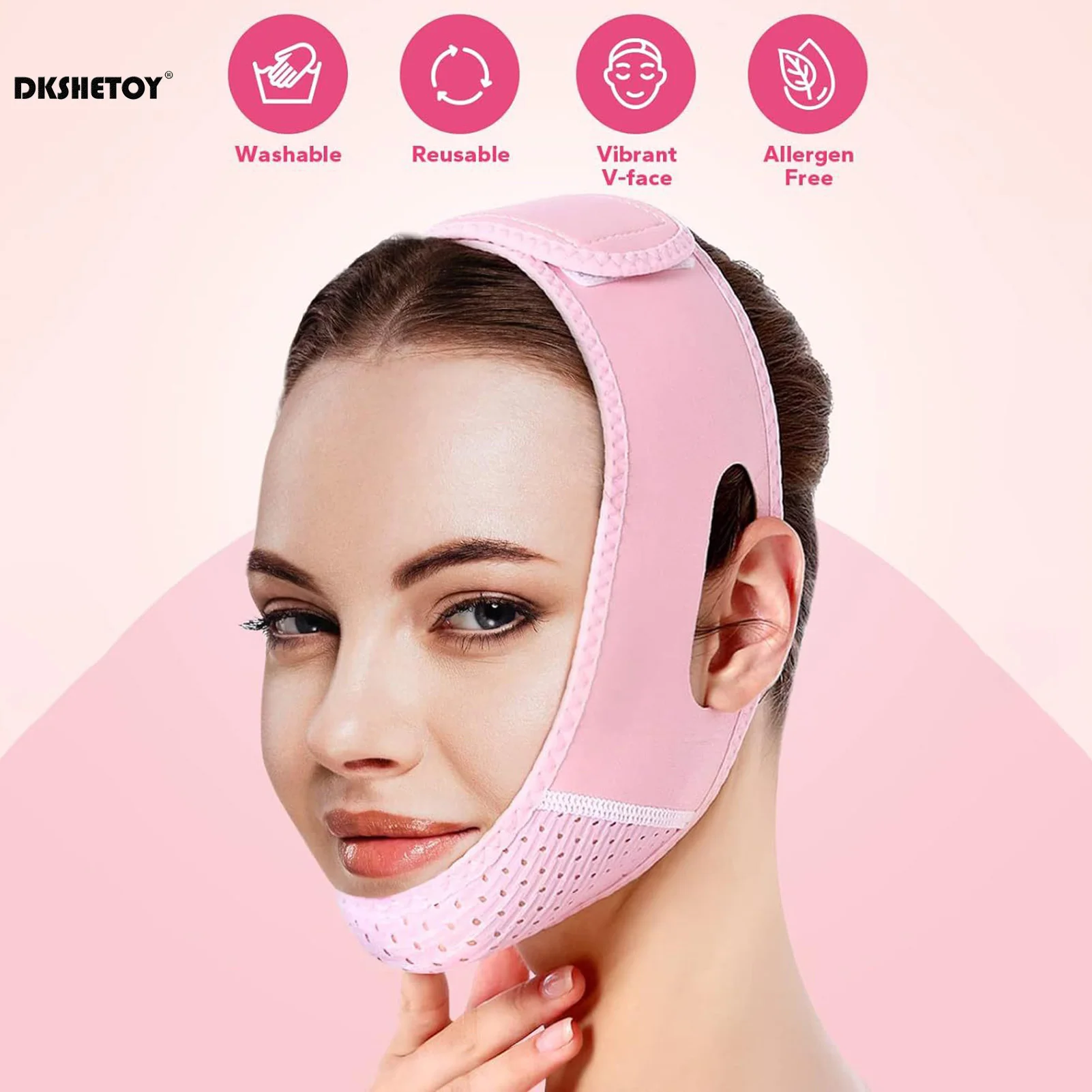 Face Shaper Belt Braces for women V-Shaped Up Lift Double Chin Cheek Slimming Bandage Facial Lifting Slimming Anti Wrinkle Strap