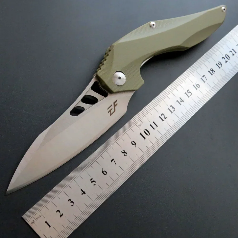 New Eafengrow EF226 pocket knife D2 Steel Blade + G10 Handle Folding Knife Outdoor Hunting Tool knife