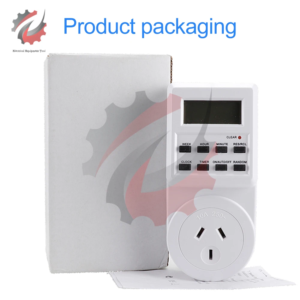 Outlet Timer 24 Hours Programmable and Plug in Timer for Electrical Outlets Indoor Digital Timer for Aquarium Light and Lamp