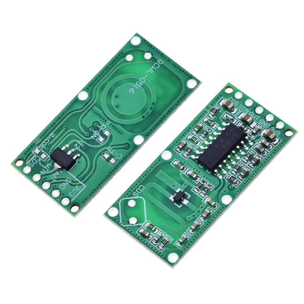10 pz/lotto RCWL-0516 modulo interruttore di induzione a microonde modulo di induzione del corpo umano rilevatore di induzione