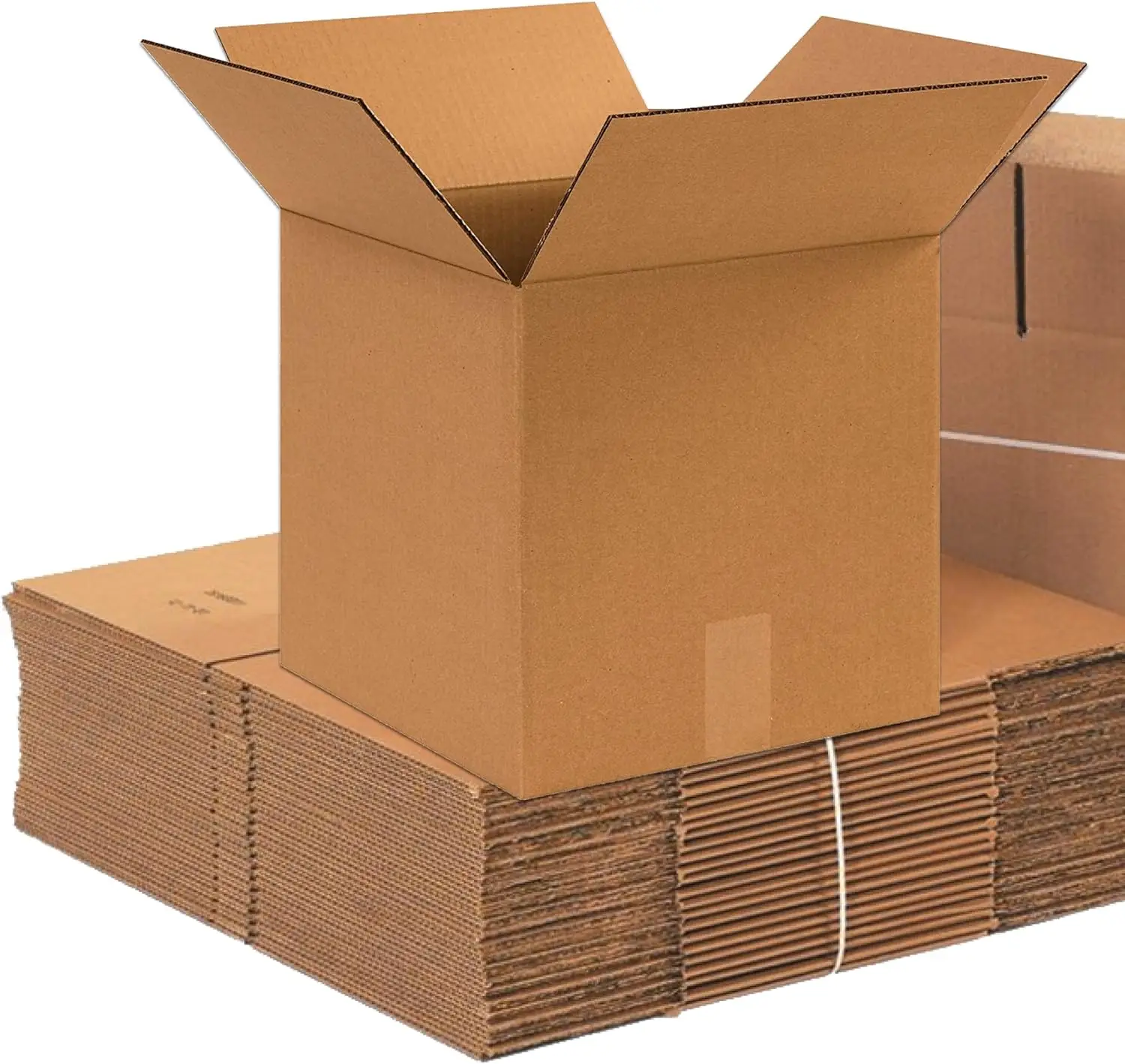 

Corrugated Boxes 12x12x12 Kraft for Moving and Shipping, 25 Pack